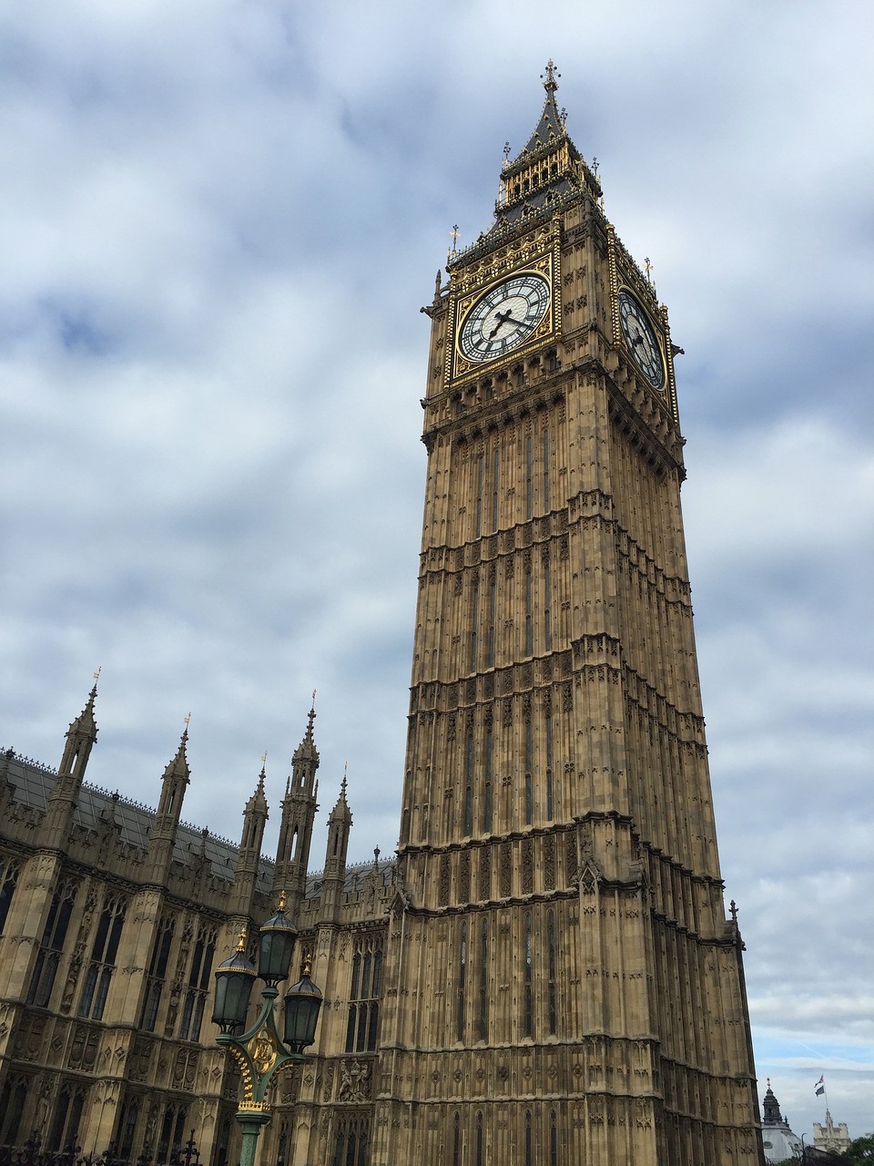 Didysis Benas, Westminster, Parlamentas, Londonas, Anglija, Laikrodis, Orientyras, Britanija, Architektūra, Uk