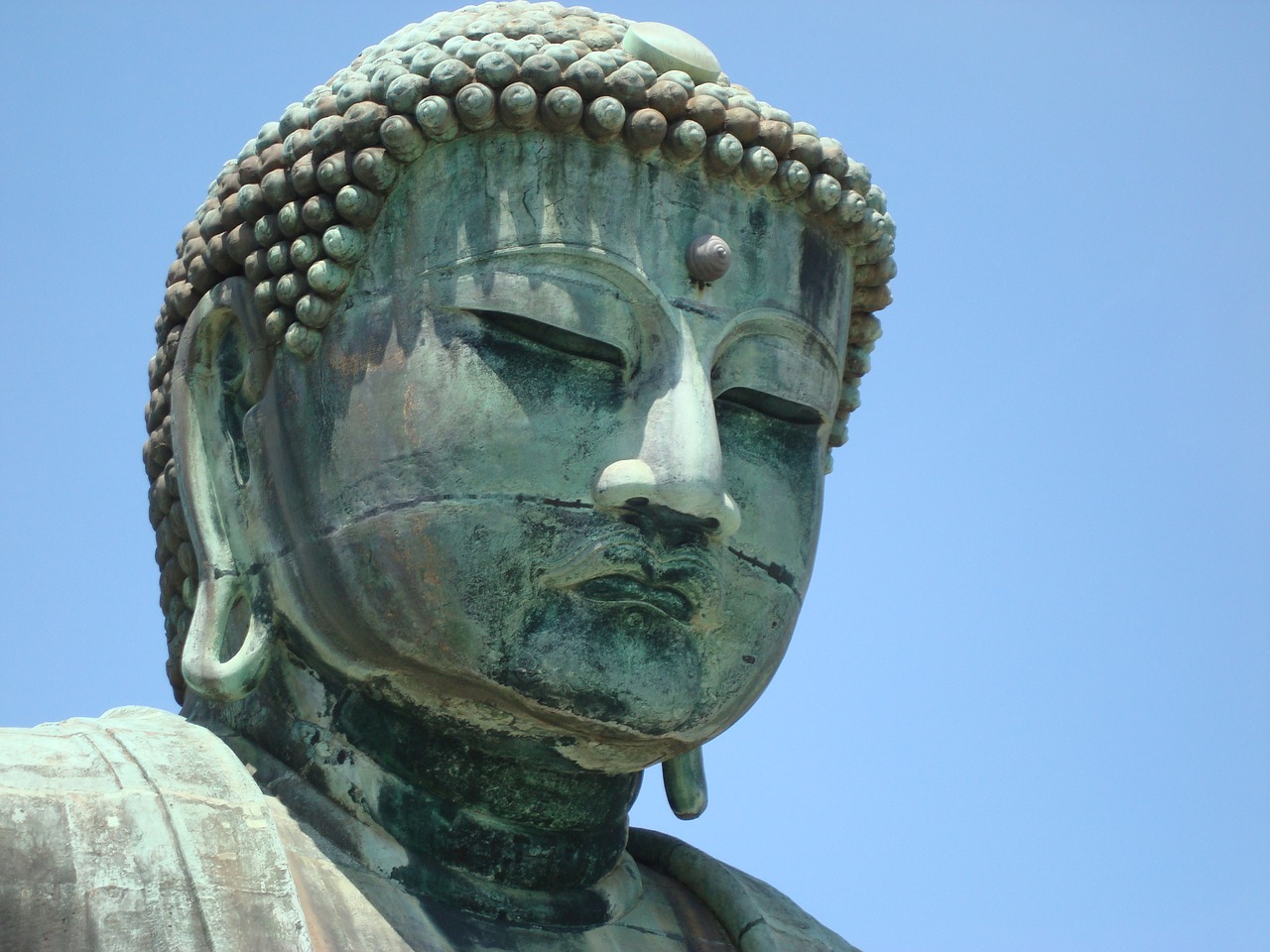 Didžioji Buda, Daibutsu, Japonija, Statula, Budizmas, Japanese, Asija, Tradiciškai, Poilsis, Dangus