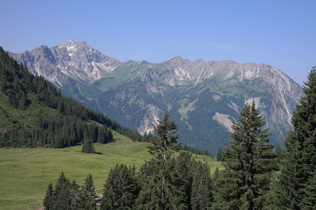 Dideli Nykščiai, Breitenbergas, Panorama, Alpių, Allgäu Alpės, Žygiai, Idilija, Perspektyva, Nemokamos Nuotraukos,  Nemokama Licenzija