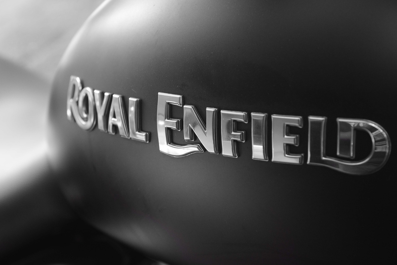 Dviratis, Bullet, Karališkasis, Enfield, Royal Enfield, Juoda, Balta, Motociklas, Automobiliai, Mobilus
