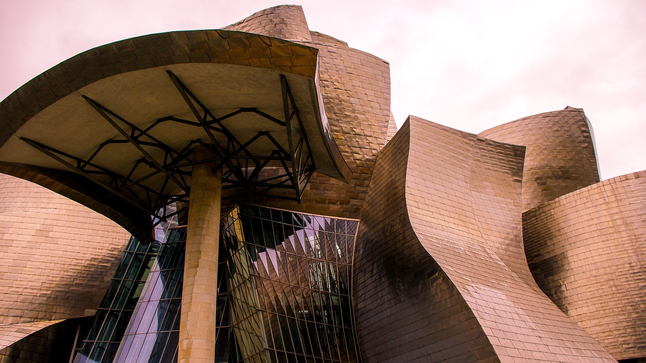 Bilbao,  Guggenheimo,  Architektūra,  Guggenheimo Muziejus, Nemokamos Nuotraukos,  Nemokama Licenzija