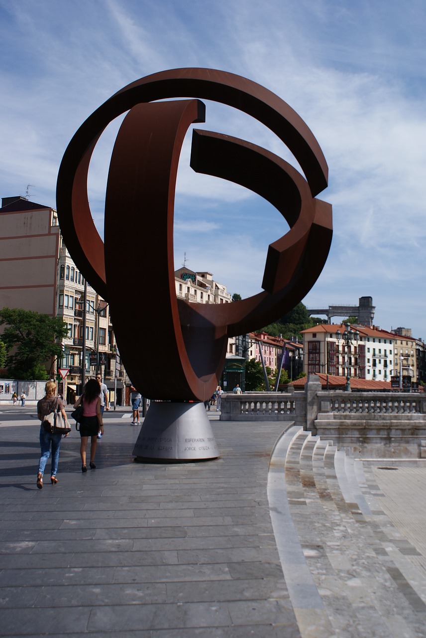 Bilbao, Skulptūra, Euskadi, Dangus, Muziejus, Vizcaya, Nemokamos Nuotraukos,  Nemokama Licenzija