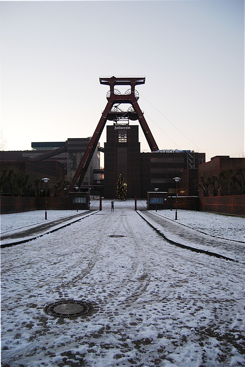 Sąskaitą, Zollverein, Galvos Rėmas, Sustoti Kalnas, Mine, Senas, Pramoninis, Nemokamos Nuotraukos,  Nemokama Licenzija