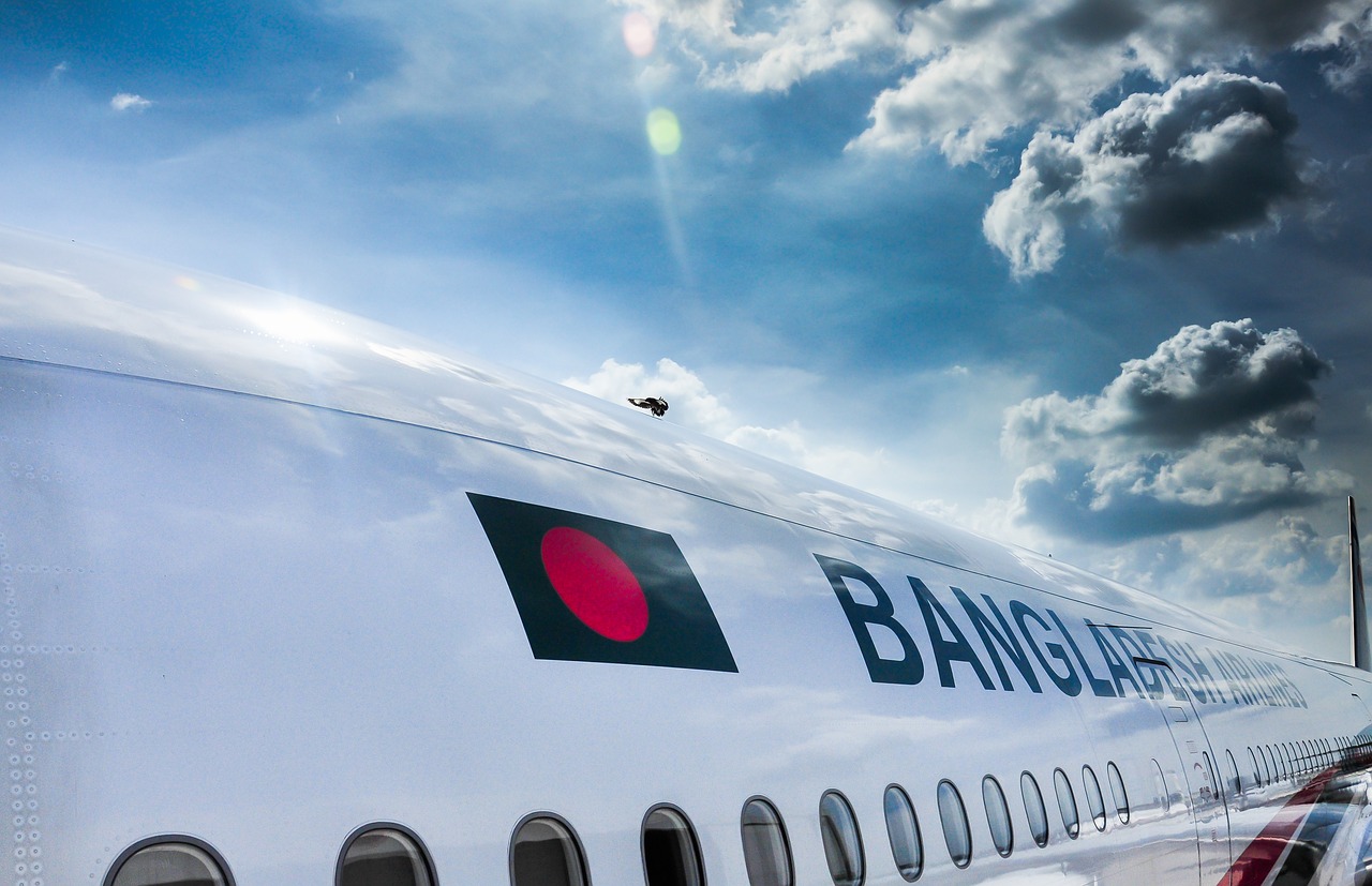 Biman, Lėktuvas, Dangus, Bangladesh Biman, Nemokamos Nuotraukos,  Nemokama Licenzija