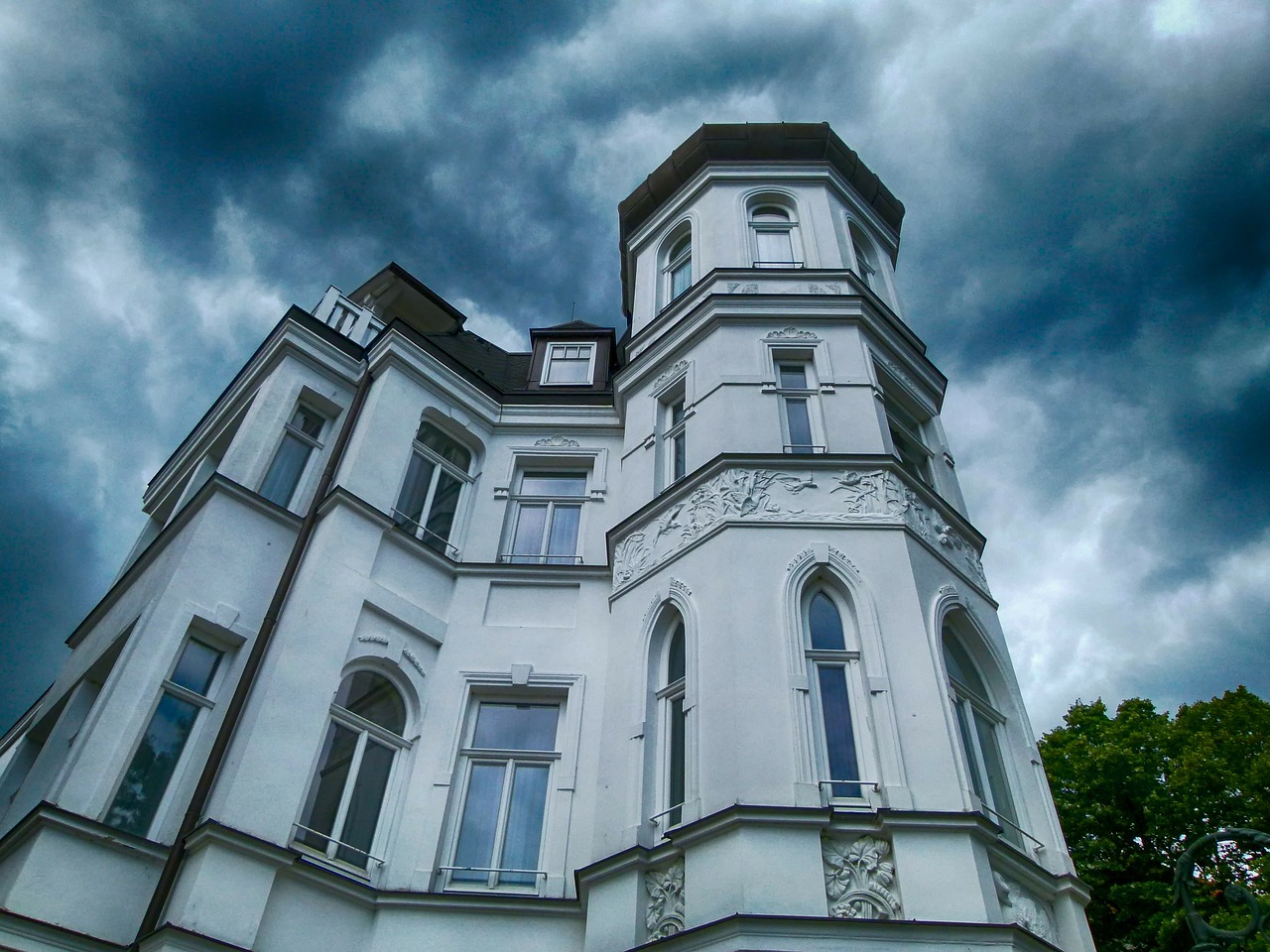 Binz, Vokietija, Namas, Namai, Senas, Architektūra, Dangus, Debesys, Hdr, Nemokamos Nuotraukos