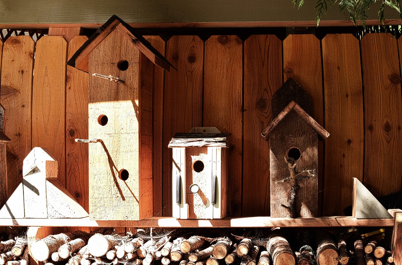 Birdhouses, Kiautinė Mediena, Mediena, Dėžė, Gamta, Medinis, Kaimiškas, Lauke, Paukštis, Tvartas