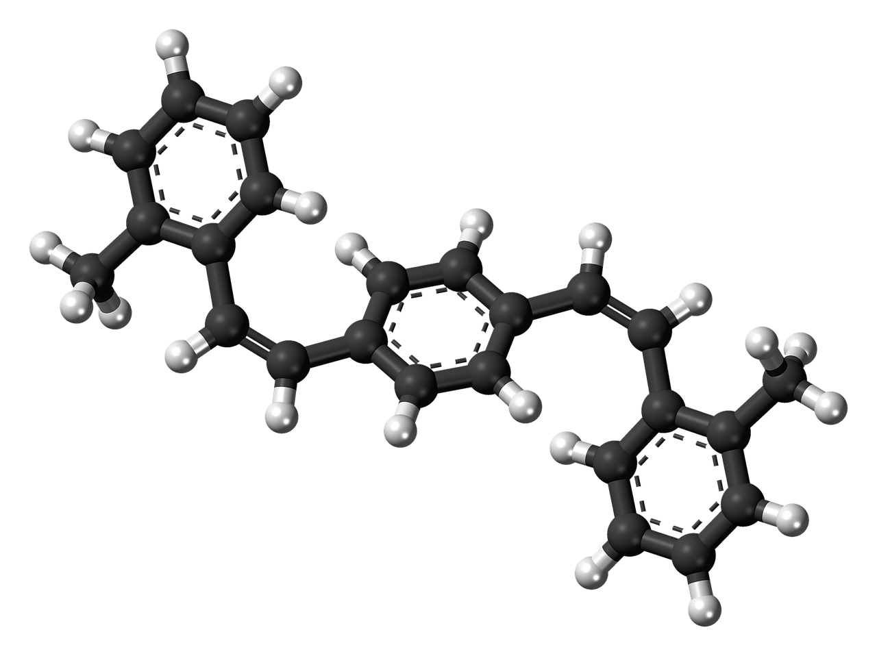 Bis-Metilstyrilbenzenas,  Molekulė,  Chemija,  Atomai,  Modelis,  Bondings,  Tyrimai,  Junginys, Nemokamos Nuotraukos,  Nemokama Licenzija