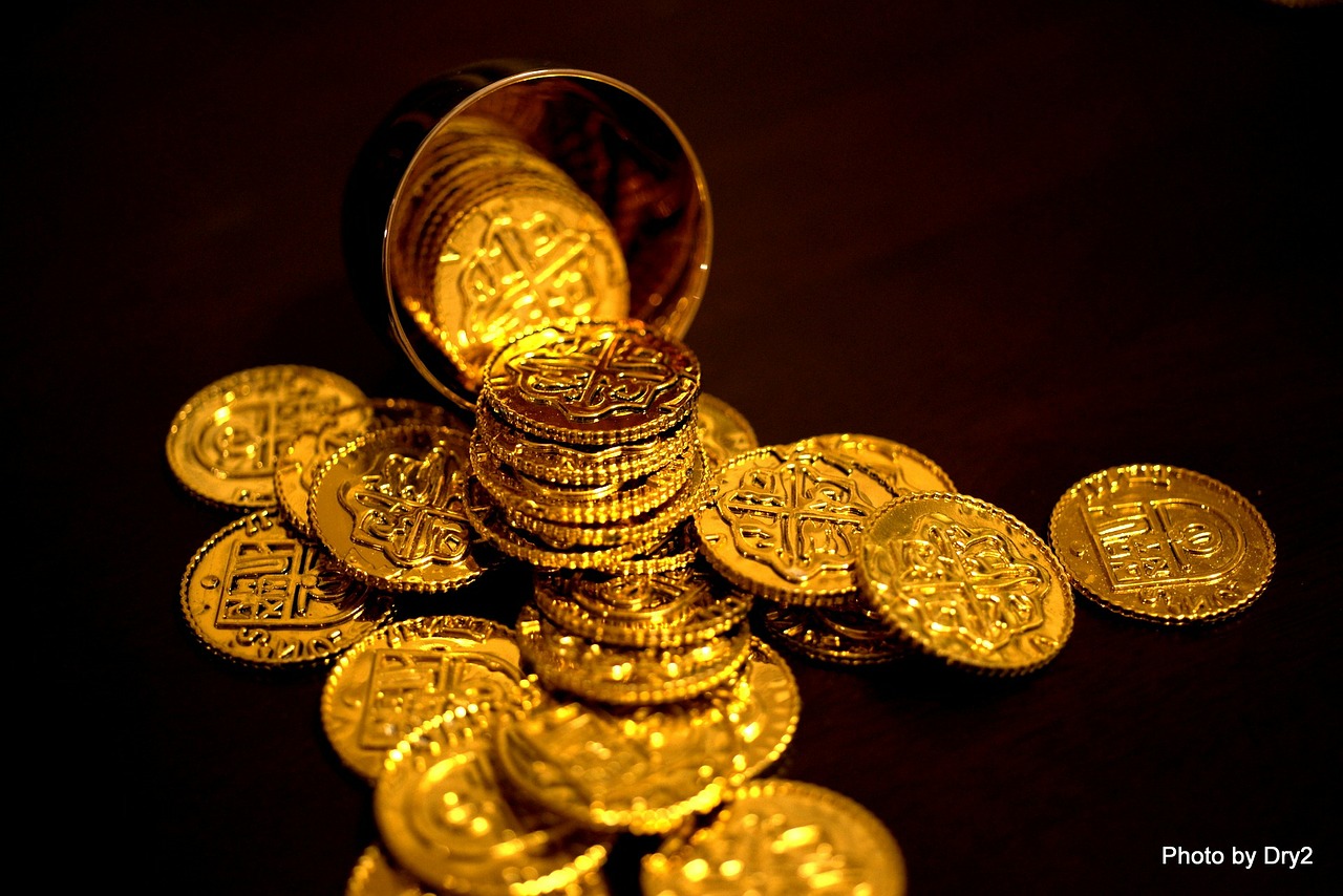Bitino, Monetos, Auksas, Pinigai, Valiuta, Turtas, Turtingas, Pinigai, Verslas, Biudžetas