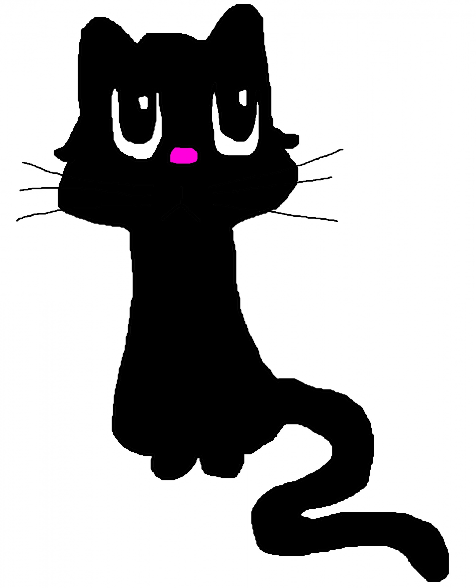 Черный кот распечатать. Чёрный кот. Кошка рисунок. Черная кошка рисунок. Кошки рисунки мультяшные.