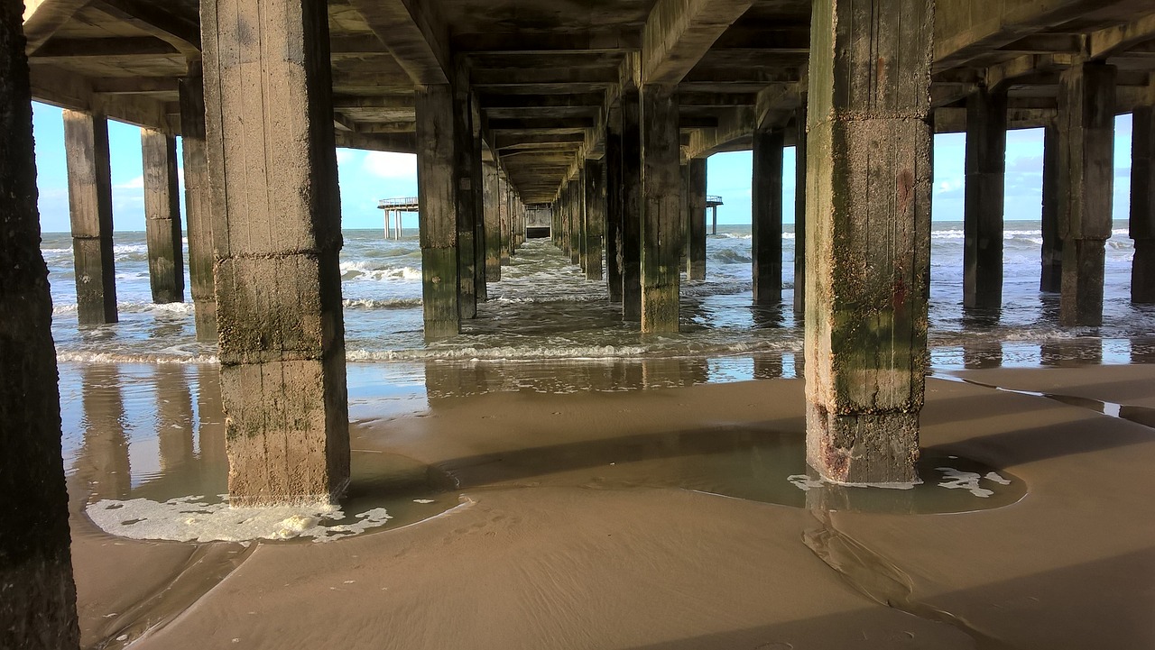 Blankenberge,  Pier,  Jūra,  Nė Vienas Asmuo,  Architektūra,  Vandens Telkinys,  Lauko, Nemokamos Nuotraukos,  Nemokama Licenzija