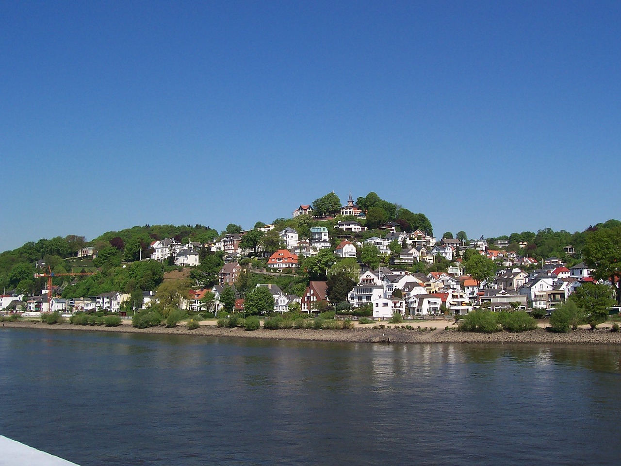 Blankenese, Süllberg, Elbe, Hamburgas, Nemokamos Nuotraukos,  Nemokama Licenzija