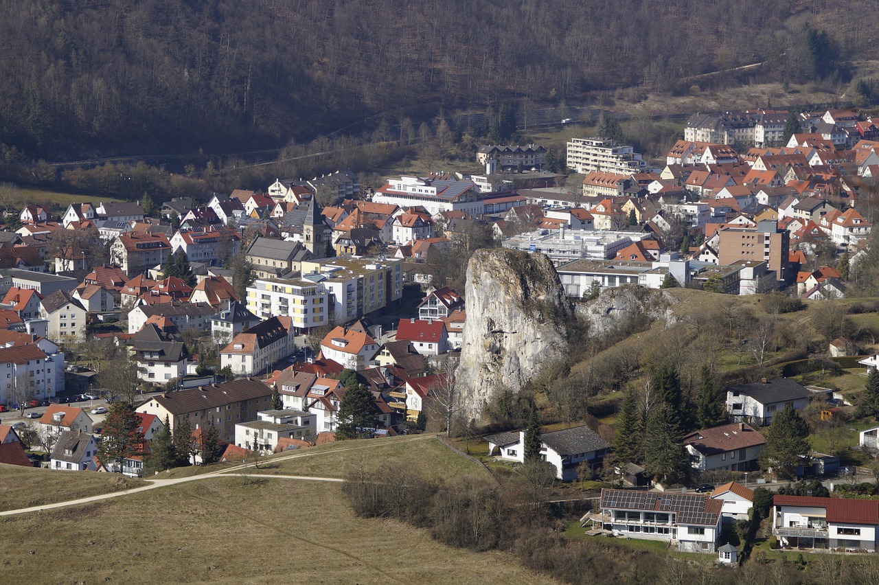 Blaubeuren, Kaimas, Swabian Alb, Atsiskaitymas, Namai, Pietų Vokietijos, Švinas Klötzle, Pastatas, Miestas, Nemokamos Nuotraukos