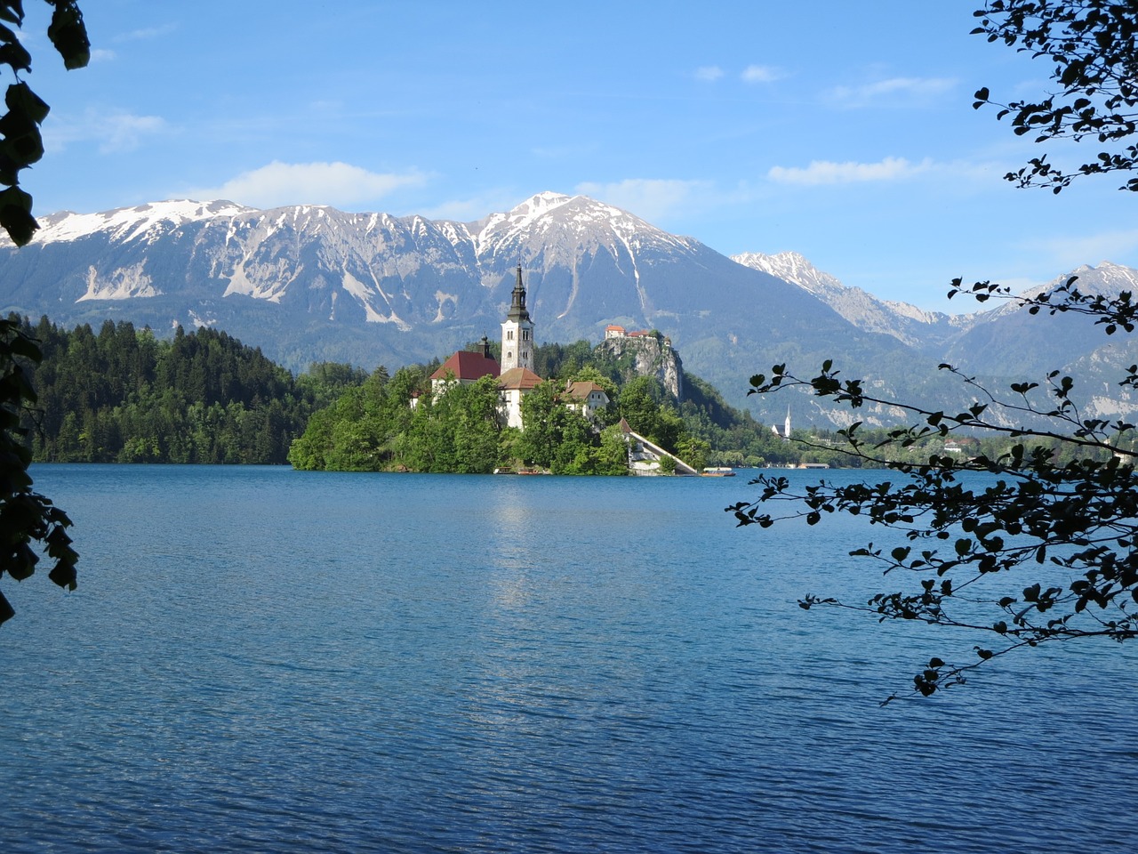 Bled, Slovenia, Ežeras, Sala, Nemokamos Nuotraukos,  Nemokama Licenzija