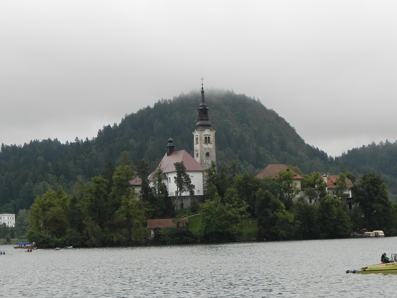 Bled, Sala, Pilis, Slovenia, Ežeras, Nemokamos Nuotraukos,  Nemokama Licenzija