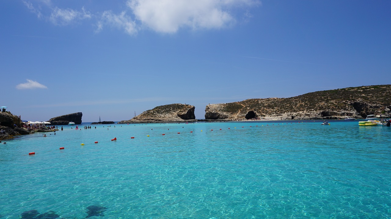Mėlyna Lagūna, Comino Sala, Malta, Nemokamos Nuotraukos,  Nemokama Licenzija