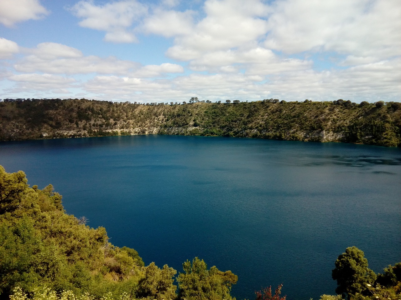 Mėlynas Ežeras, Mt Gambier, Australia, Kraštovaizdis, Krateris, Kelionė, Natūralus, Turistinis, Peizažas, Vaizdingas