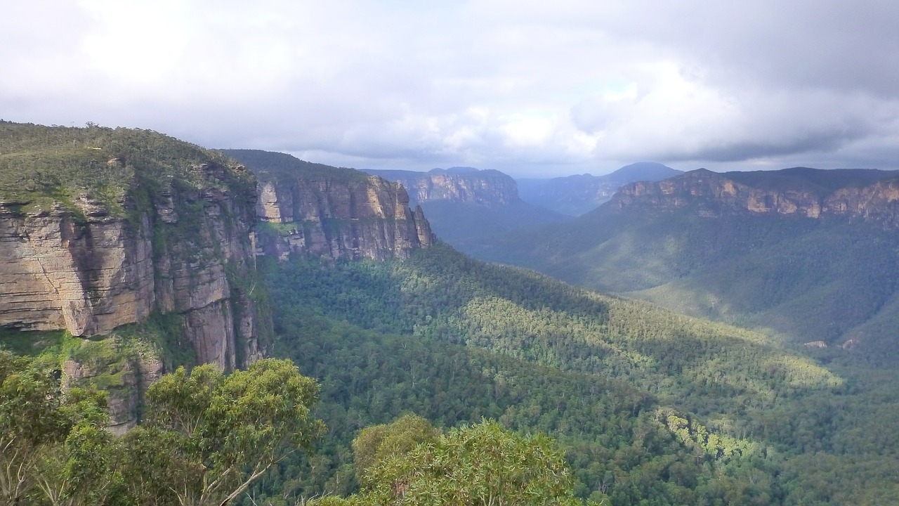 Mėlyni Kalnai, Australia, Slėnis, Nemokamos Nuotraukos,  Nemokama Licenzija