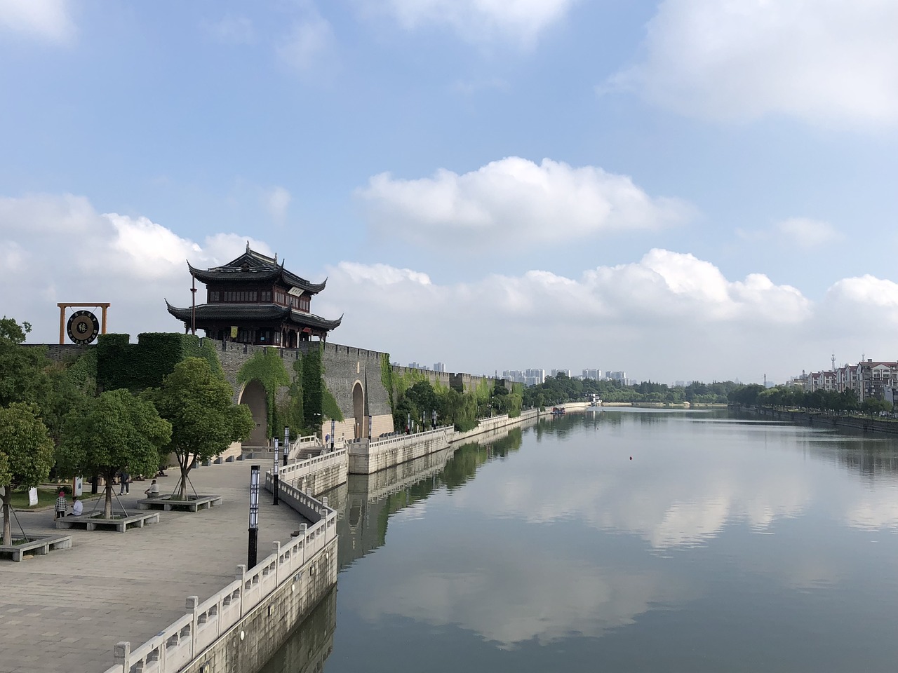 Mėlynas Dangus,  Baltas Debesis,  Pagal,  Suzhou, Nemokamos Nuotraukos,  Nemokama Licenzija