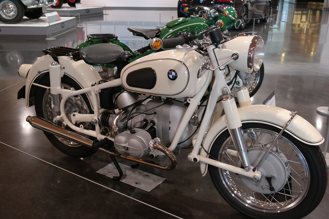 Bmw, Motociklas, Moto, Retro, Nemokamos Nuotraukos,  Nemokama Licenzija