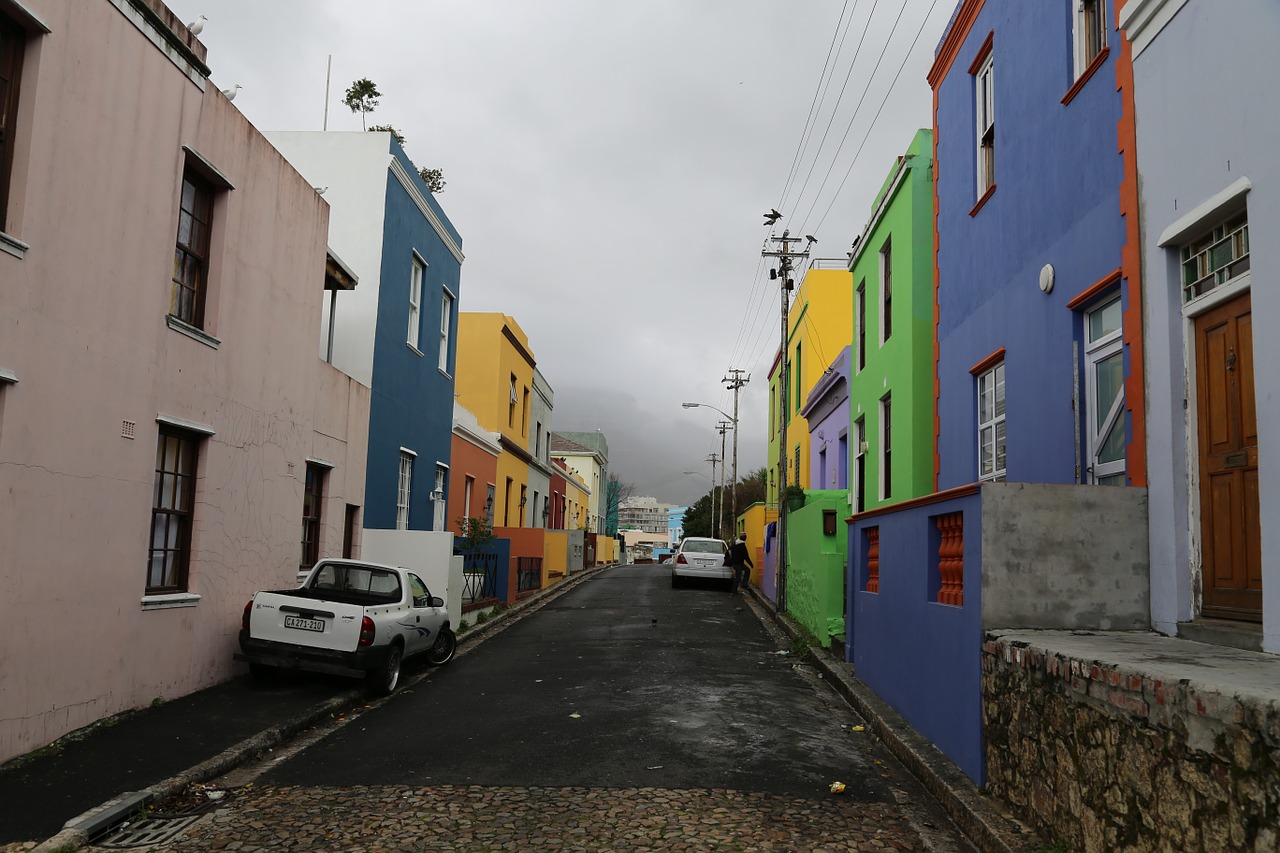 Bo-Kaap, Cape Town, S Afrika, Nemokamos Nuotraukos,  Nemokama Licenzija