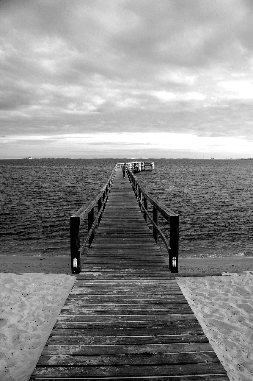 Boardwalk,  Upė,  Pier,  Rytą,  Vaizdingas,  Vandens,  Kraštovaizdis,  Kelionė,  Pobūdį,  Dangus