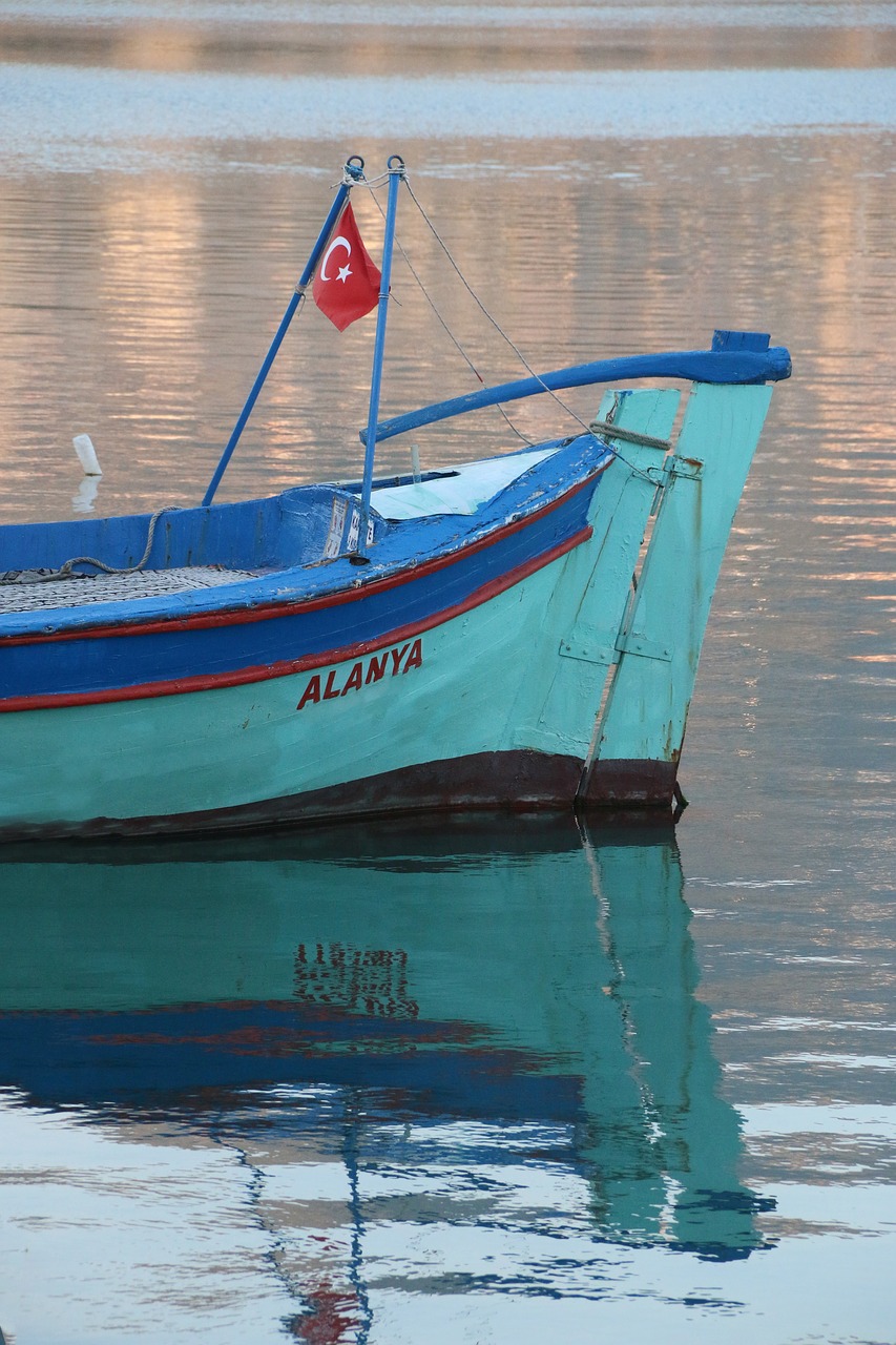 Valtis, Jūrų, Vanduo, Atspindys, Saulėlydis, Kraštovaizdis, Uostas, Turkija, Pakrantės, Vandenys