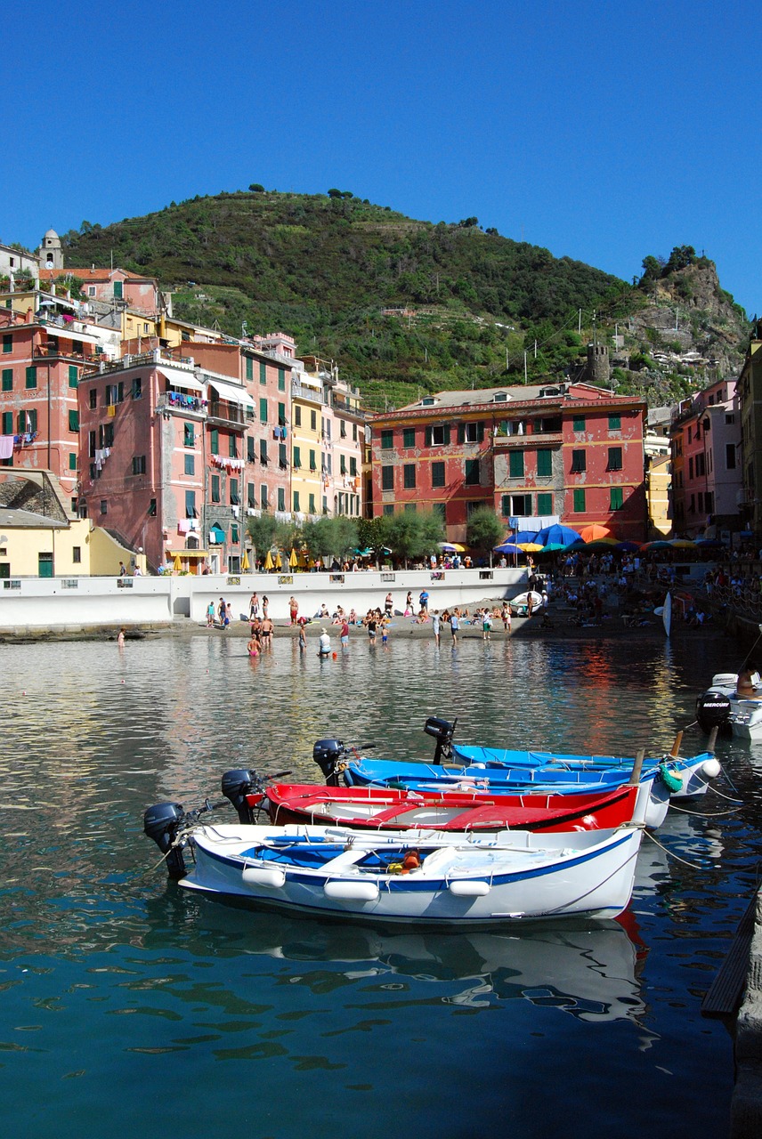 Valtis, Porto, Cinque Terre, Vernazza, Jūra, Vanduo, Ligurija, Italy, Nemokamos Nuotraukos,  Nemokama Licenzija