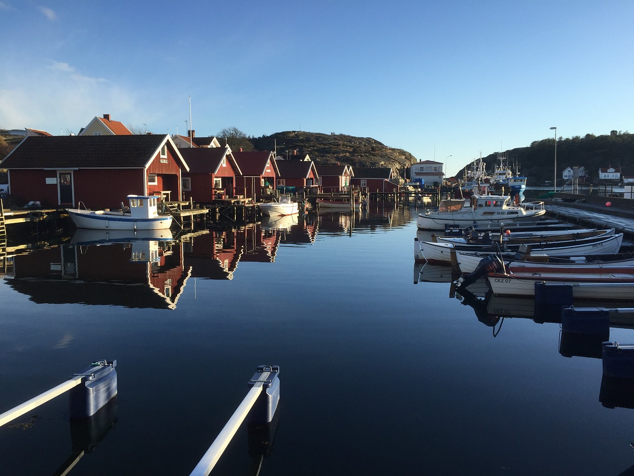 Boathouse, Jūra, Bohuslän, Švedija, Nemokamos Nuotraukos,  Nemokama Licenzija