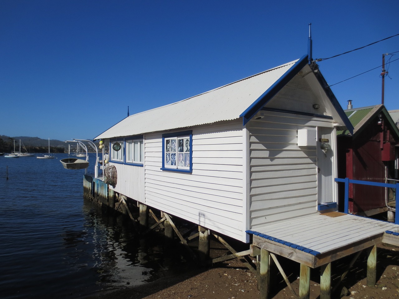 Boathouse, Kranto, Vanduo, Pastatas, Orientyras, Krantas, Architektūra, Pakrantė, Istorinis, Balta