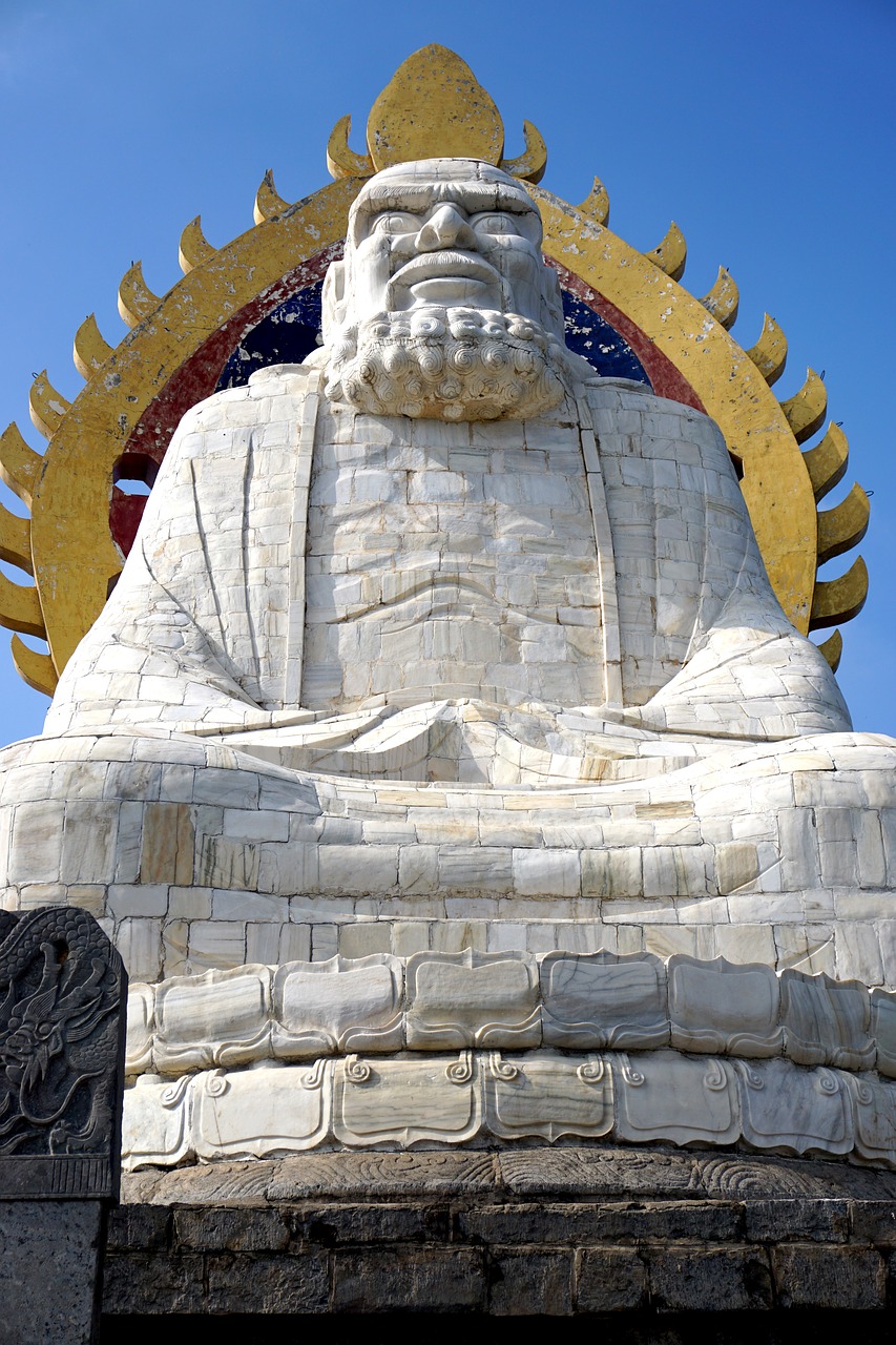 Bodhi Dharma Statula, Dainos Kalnas, Budizmas, Daina Shan, Dengfeng, Nemokamos Nuotraukos,  Nemokama Licenzija