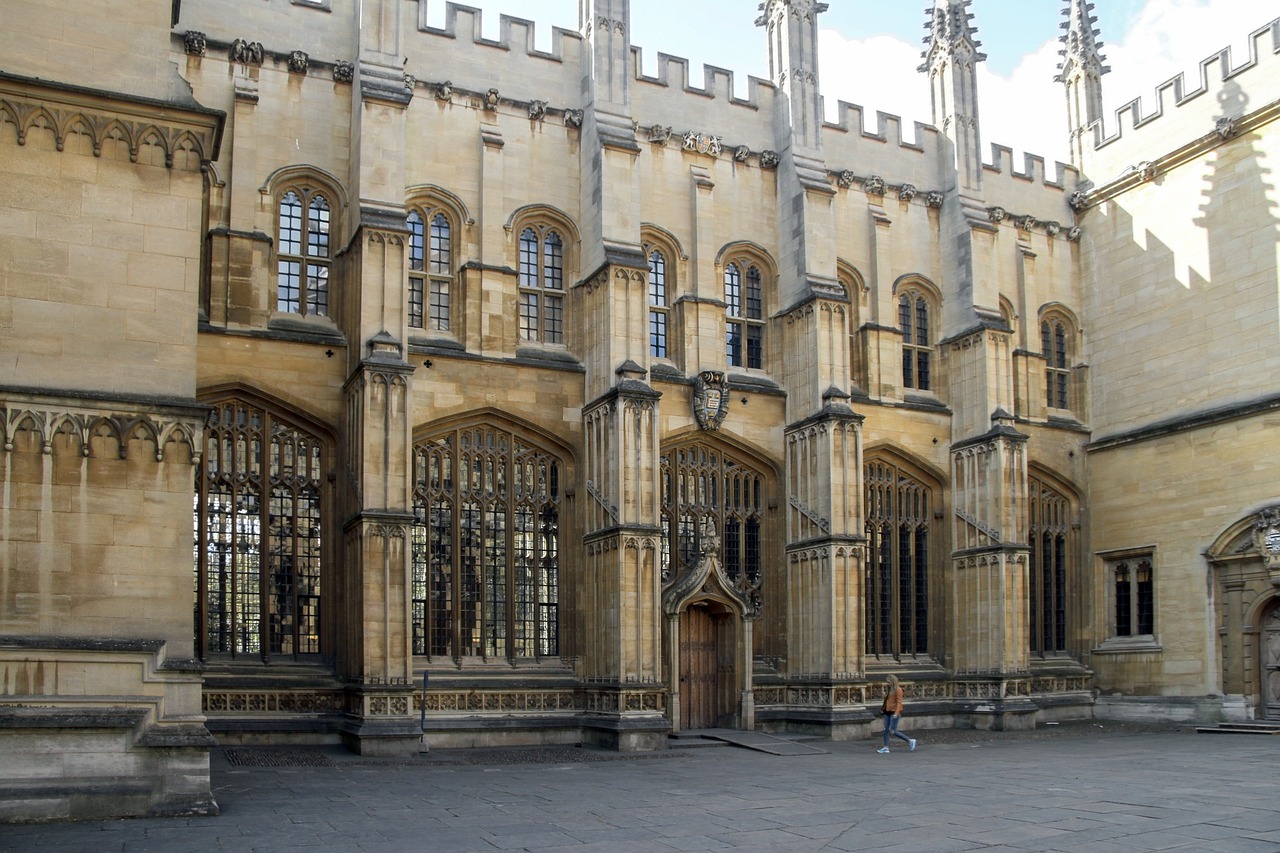 Bodleian Biblioteka, Muitinės Kopijos Biblioteka, Universitetas, Oxford, Anglija, Nemokamos Nuotraukos,  Nemokama Licenzija