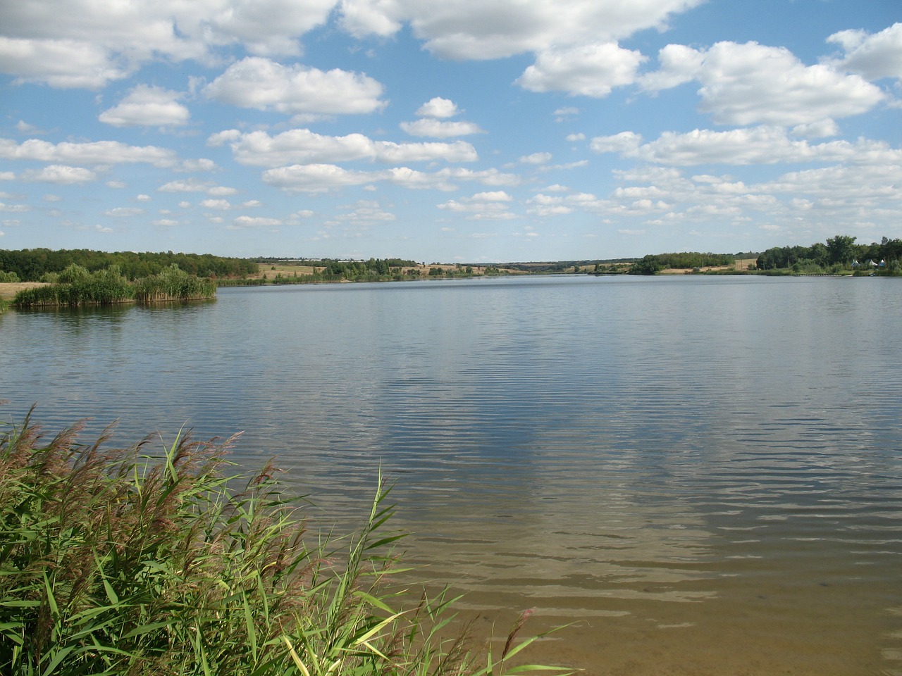 Vandens Telkinys, Vasara, Ežeras, Vanduo, Gamta, Dangus, Upė, Debesys, Veidrodinis Atspindys, Nemokamos Nuotraukos