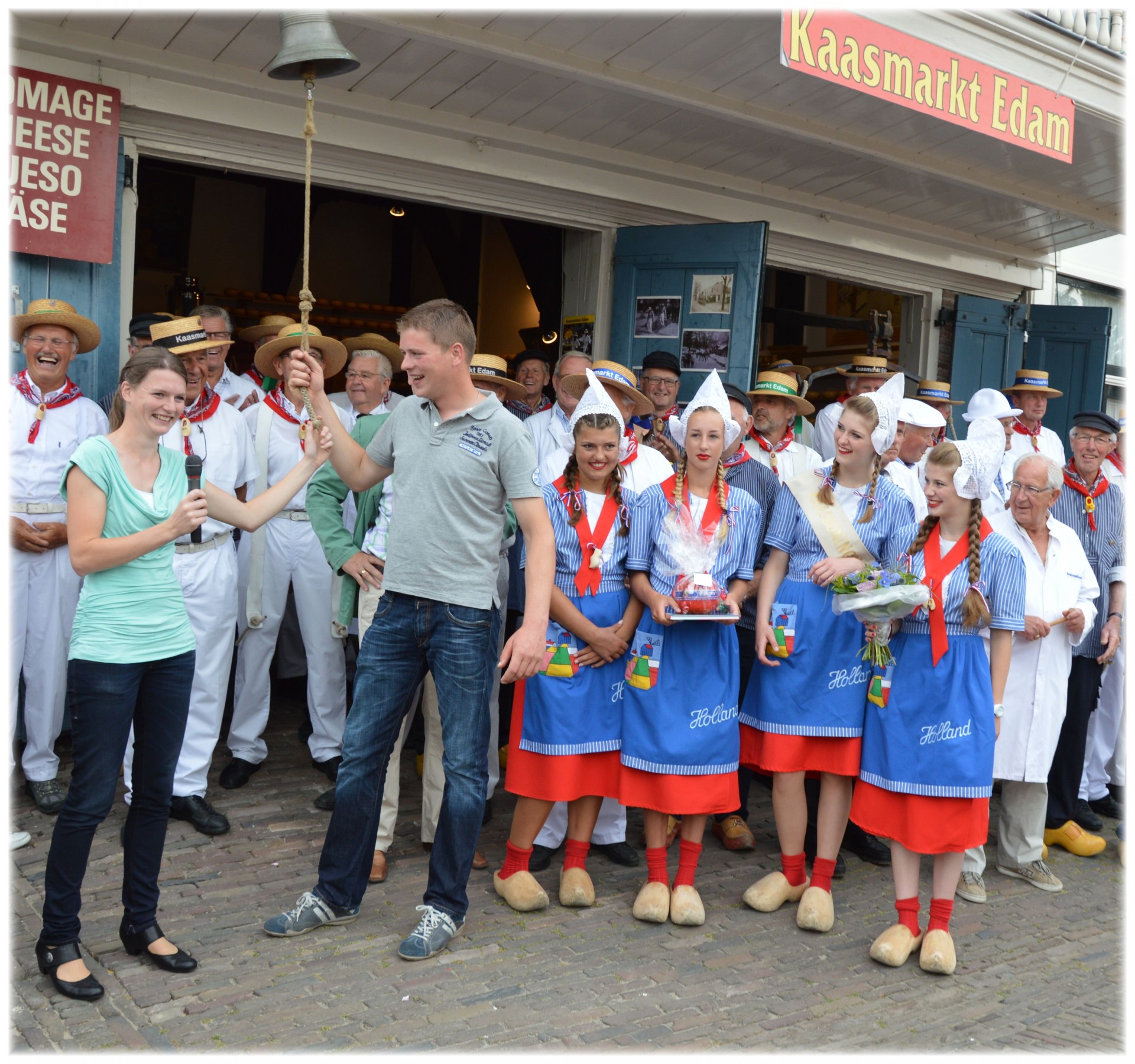 Žmonės,  Grupė,  Grupes,  Veikla,  Turistinis,  Tradicija,  Tradicinė & Nbsp,  Suknelė,  Nyderlandai,  Volendam