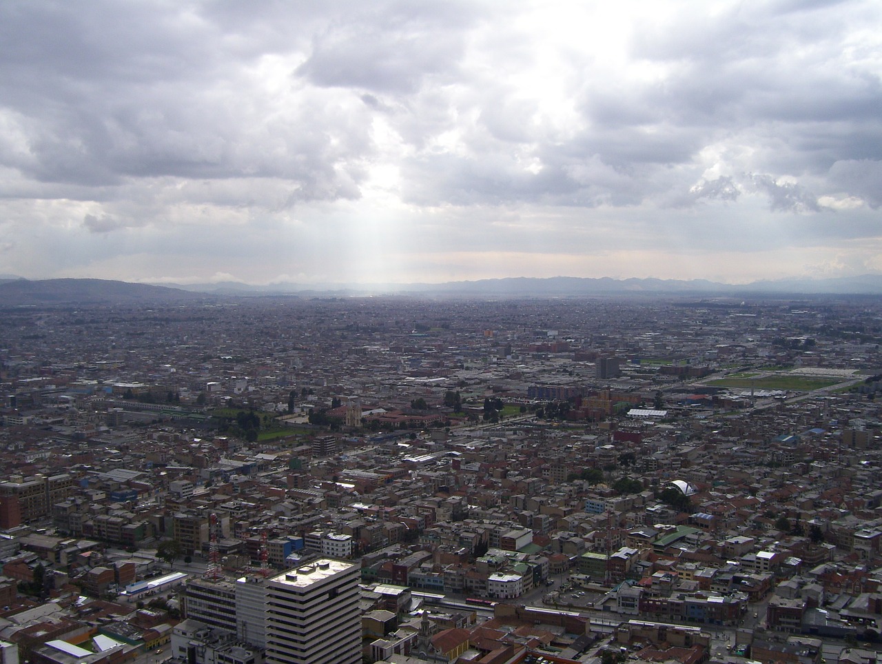 Bogota, Kolumbija, Panoraminis, Architektūra, Panorama, Miestas, Miesto Panorama, Bokštas, Pastatas, Orientyras