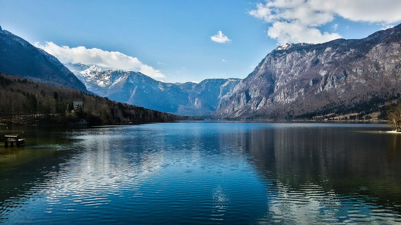 Bohinj, Ežeras, Natūralus, Saulė, Kalnas, Alpės, Slovenia, Nemokamos Nuotraukos,  Nemokama Licenzija