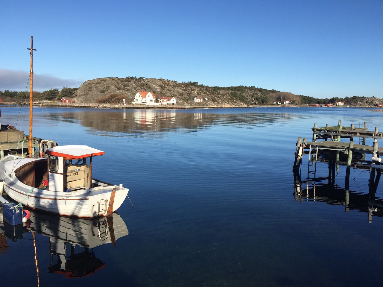 Bohuslän, Havstensund, Jūra, Ryto Saulė, Archipelagas, Vakarinėje Pakrantėje, Nemokamos Nuotraukos,  Nemokama Licenzija