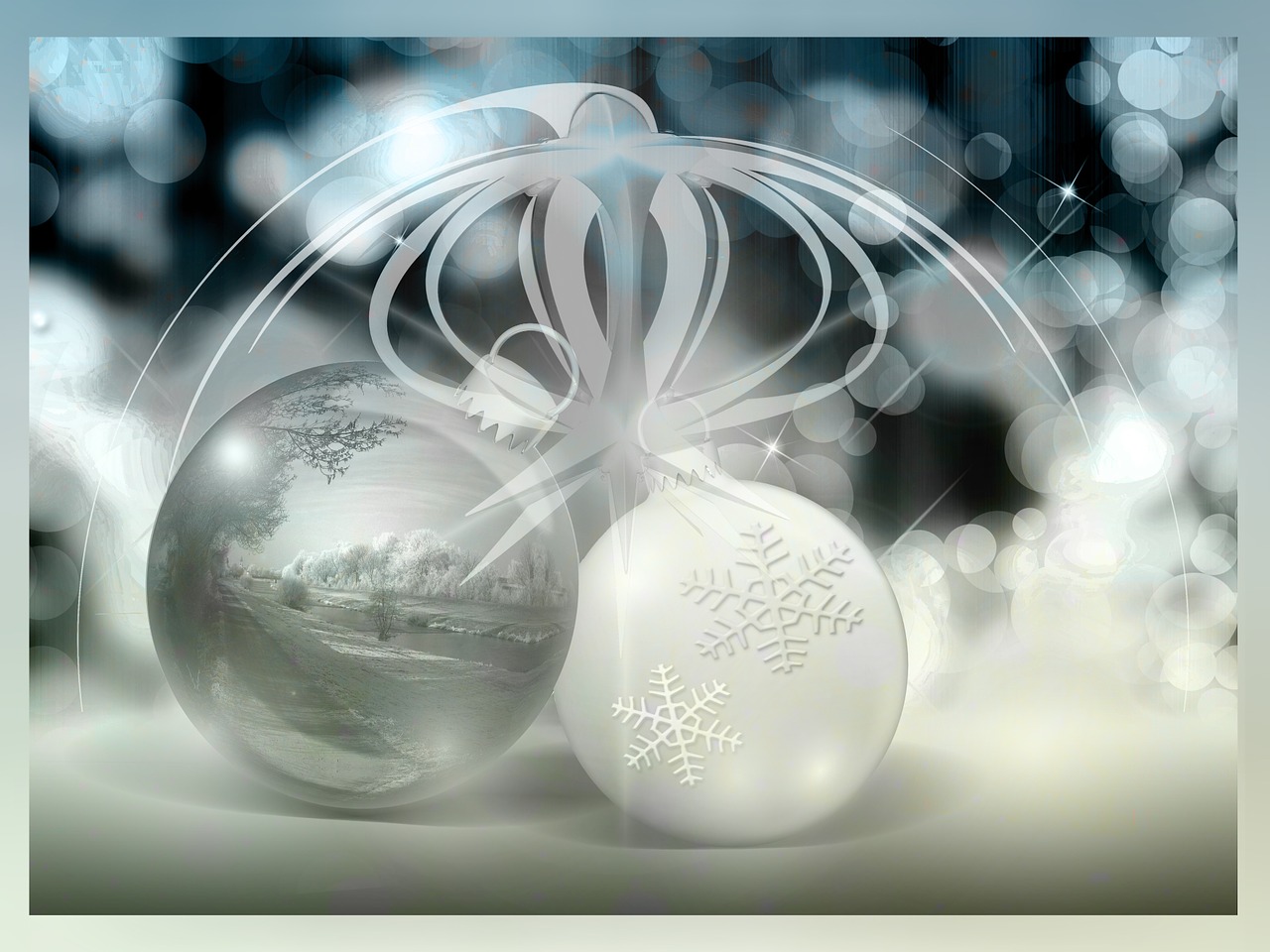 Bokeh, Kalėdinis Ornamentas, Žvaigždė, Kalėdos, Kalėdų Laikas, Lichtreflex, Šviesa, Atvirukas, Puikus, Atmosfera