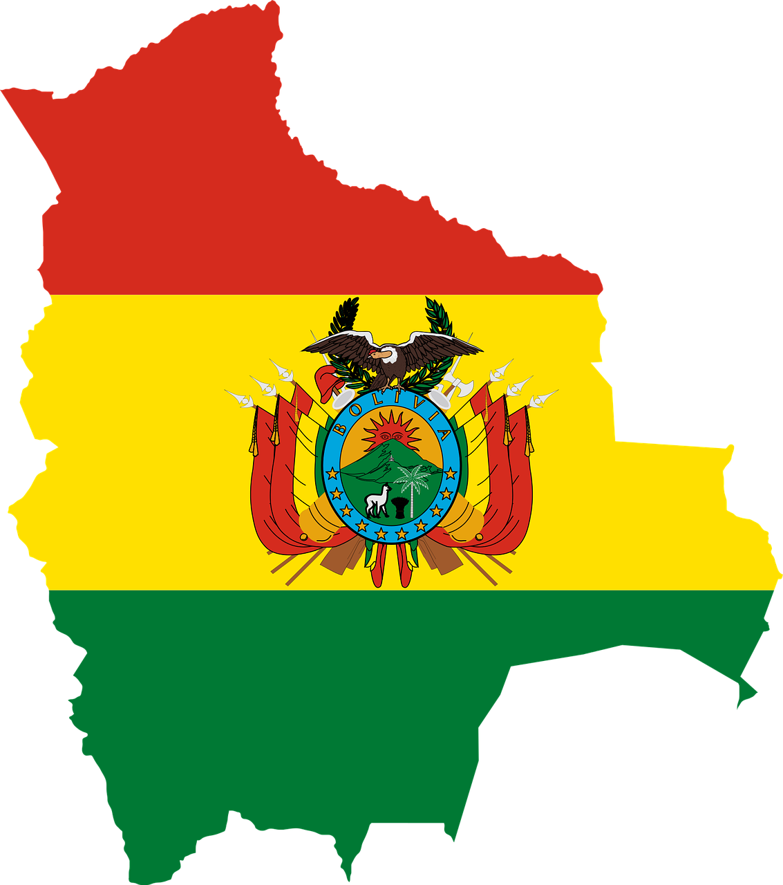 Bolivija, Sienos, Šalis, Vėliava, Lotynų, Žemėlapis, Tauta, Pietų Amerika, Nemokama Vektorinė Grafika, Nemokamos Nuotraukos