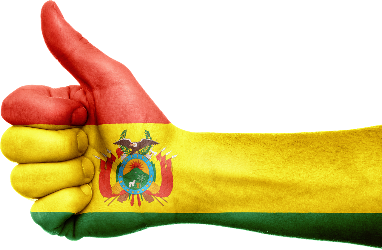 Bolivija, Vėliava, Ranka, Nacionalinis, Pirštai, Patriotinis, Patriotizmas, Bolivija, Pietų Amerika, Gestas