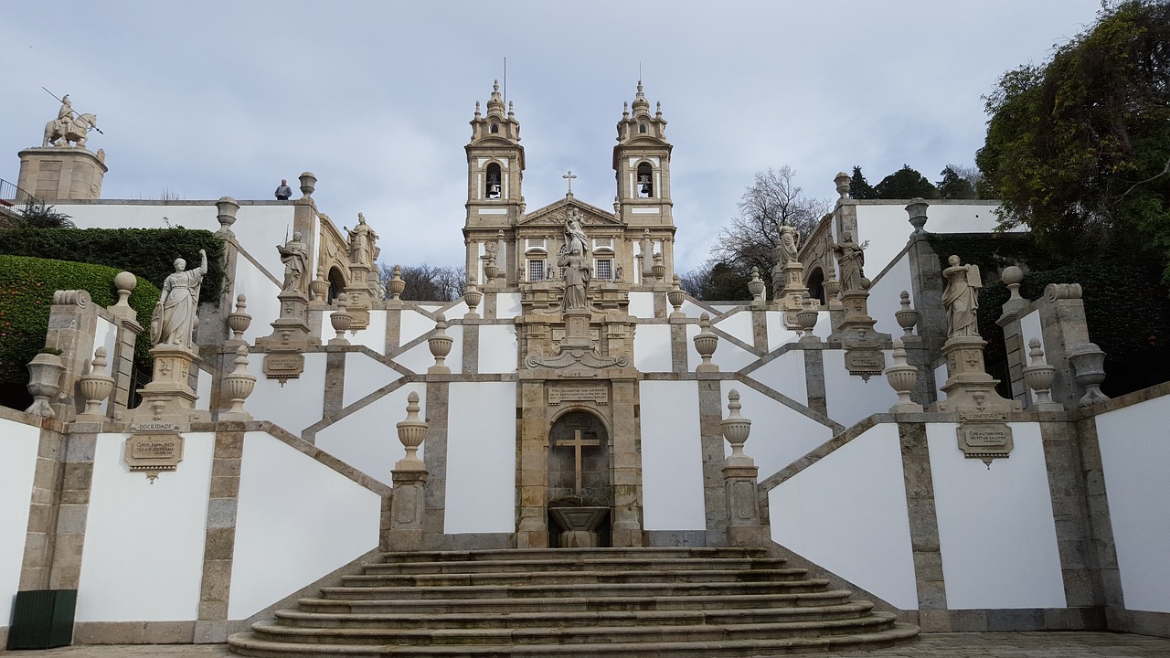 Bom Jesus, Braga, Laiptinė, Nemokamos Nuotraukos,  Nemokama Licenzija