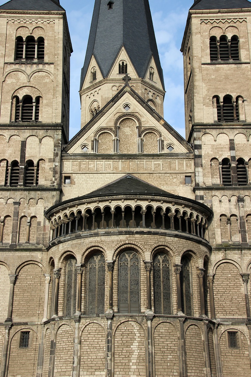 Bonas, Lankytinos Vietos, Miestas, Münsteris, Bažnyčia, Bokštas, Architektūra, Senas, Rhaeto Romanic, Romanesque