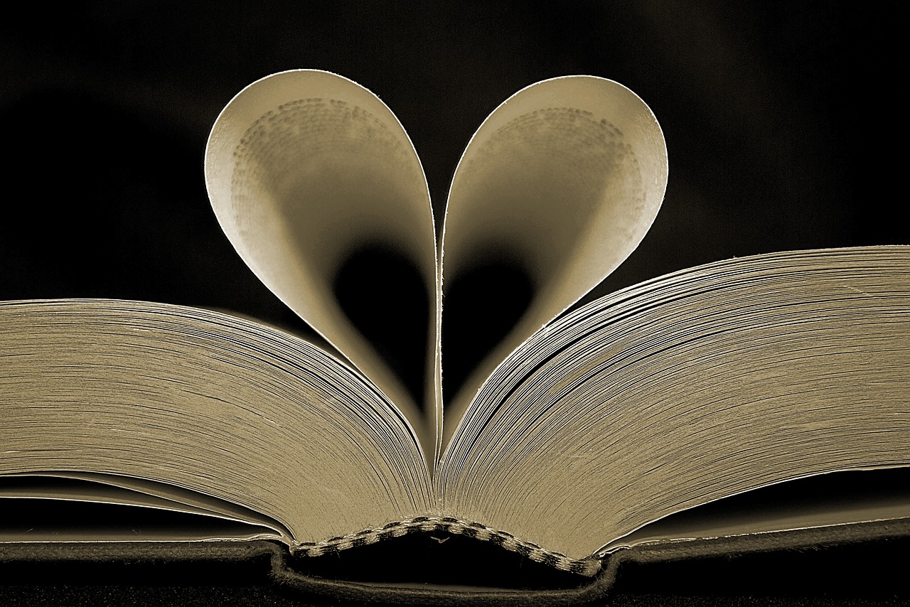 Knyga, Širdis, Meilė, Skaitymas, Nemokamos Nuotraukos,  Nemokama Licenzija