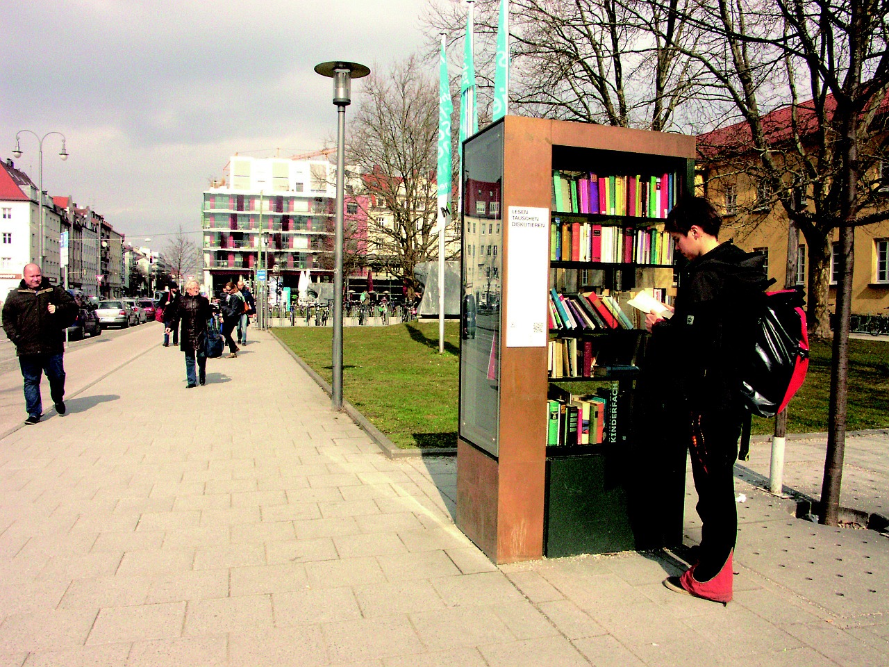Knygų Spinta, Munich, Schwabing, Vaikščioti, Knygos, Nemokamos Nuotraukos,  Nemokama Licenzija