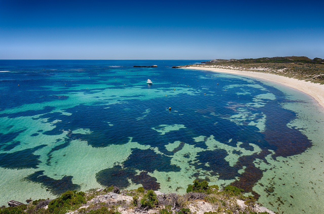 Užsakytas, Rottnest Sala, Rottnest, Wadjemup, Australia, Vakarų Australija, Wa, Vakarų Australija, Jūra, Vandenynas