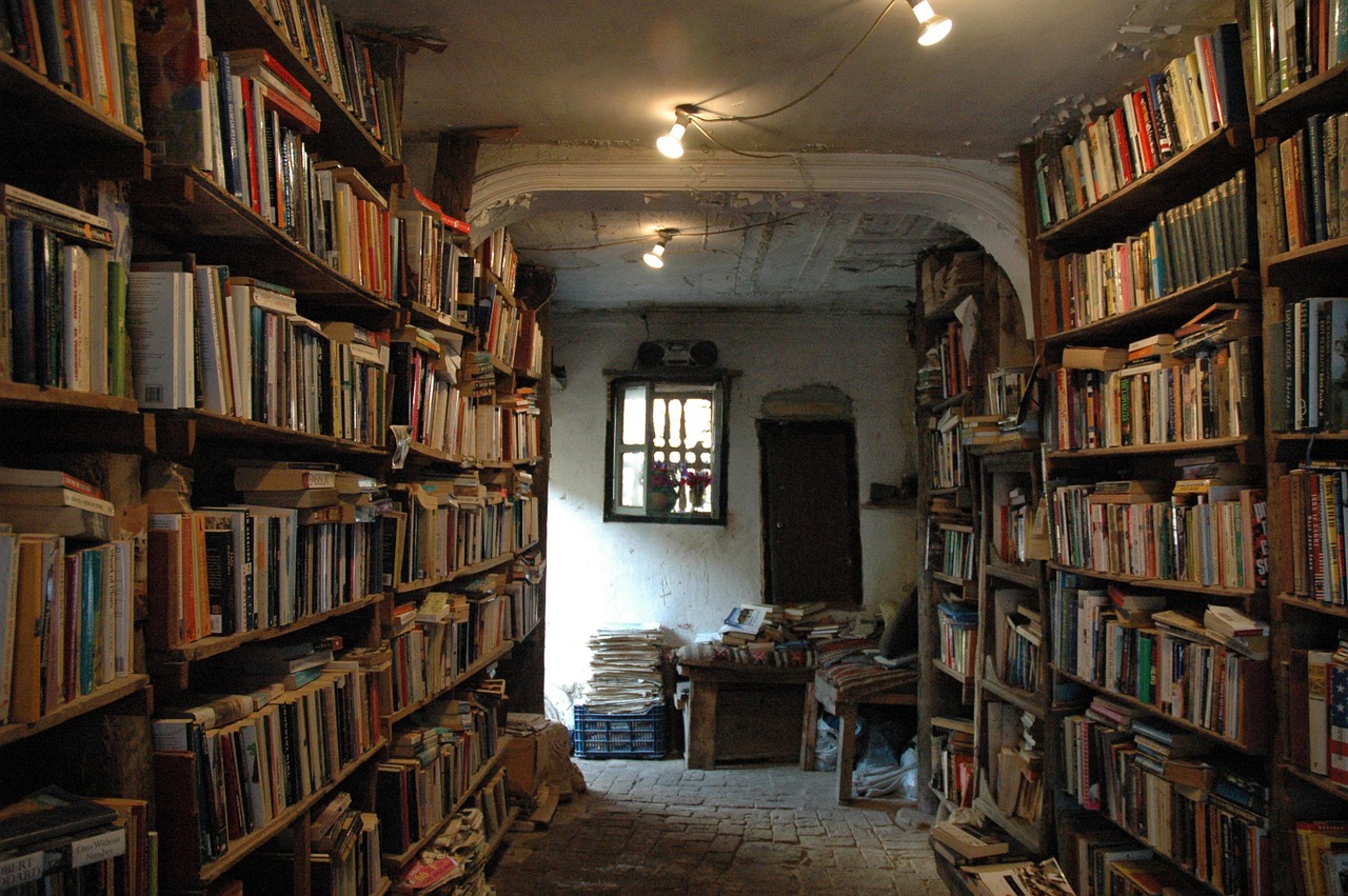 Biblioteka, Knygos, Sirija, Vidurio Rytuose, Naudota, Parduotuvė, Nemokamos Nuotraukos,  Nemokama Licenzija