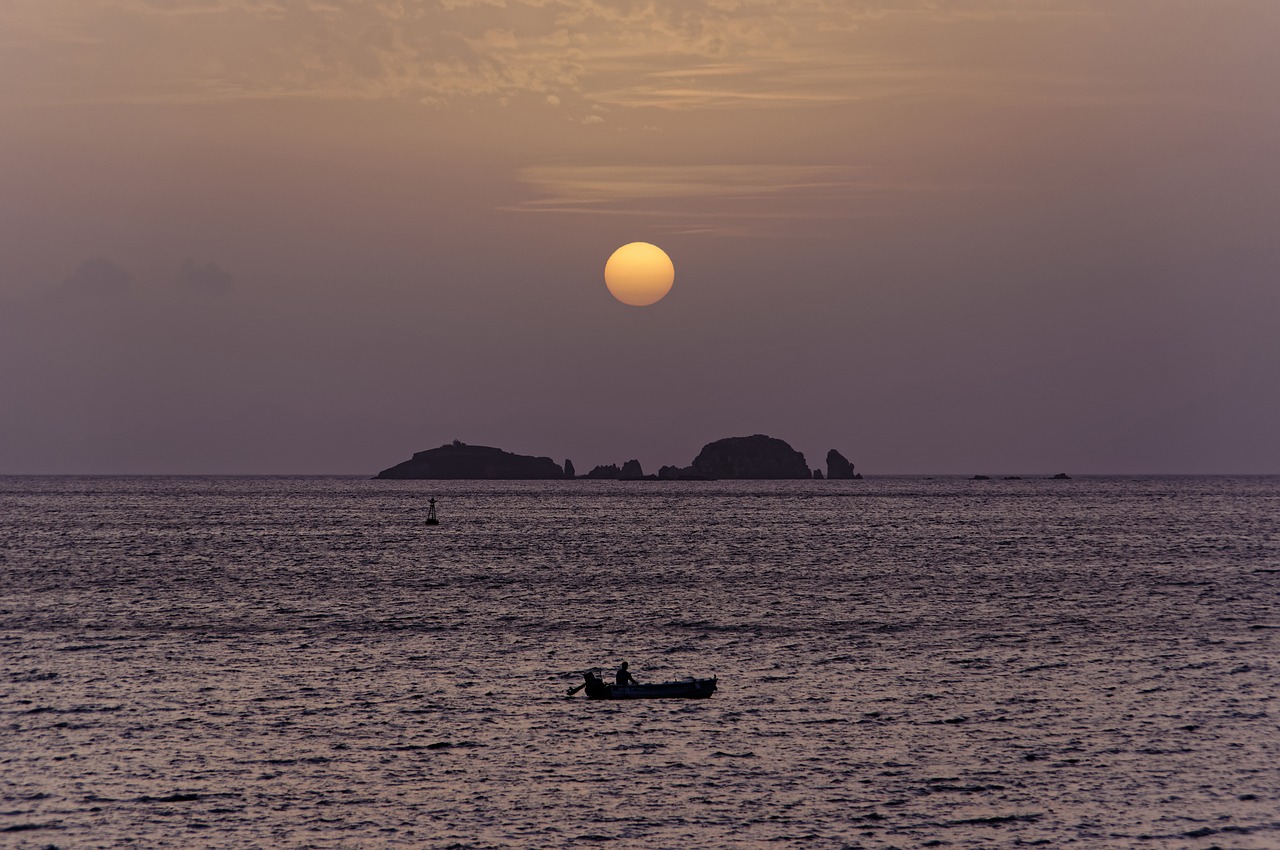 Boot, Saulėlydžio Jūra, Abendstimmung, Atmosfera, Nemokamos Nuotraukos,  Nemokama Licenzija