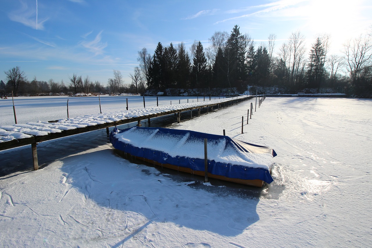 Boot, Sušaldyta, Vanduo, Ledas, Šaltis, Žiemą, Nemokamos Nuotraukos,  Nemokama Licenzija