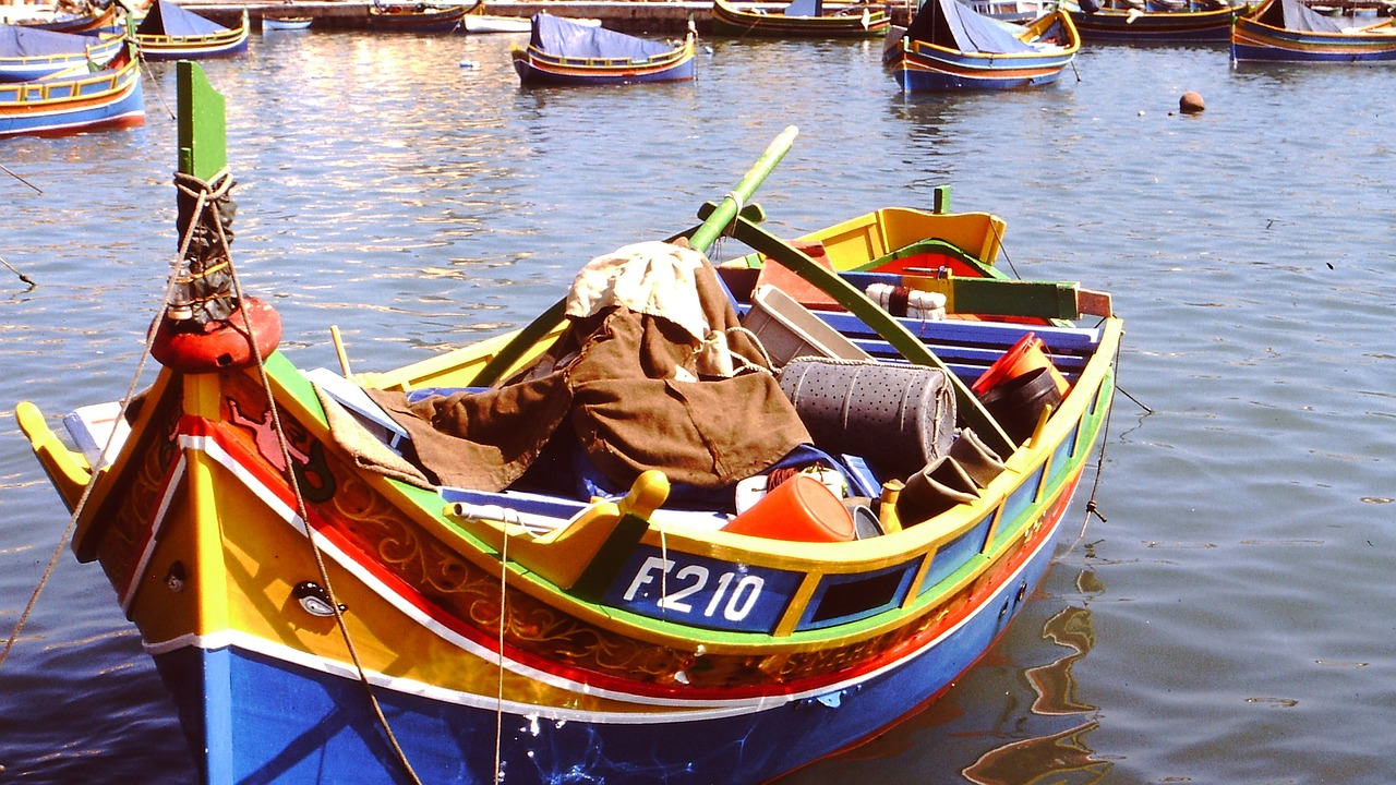 Boot, Žvejybos Laivas, Spalvinga, Akis, Tradicija, Malta, Nemokamos Nuotraukos,  Nemokama Licenzija
