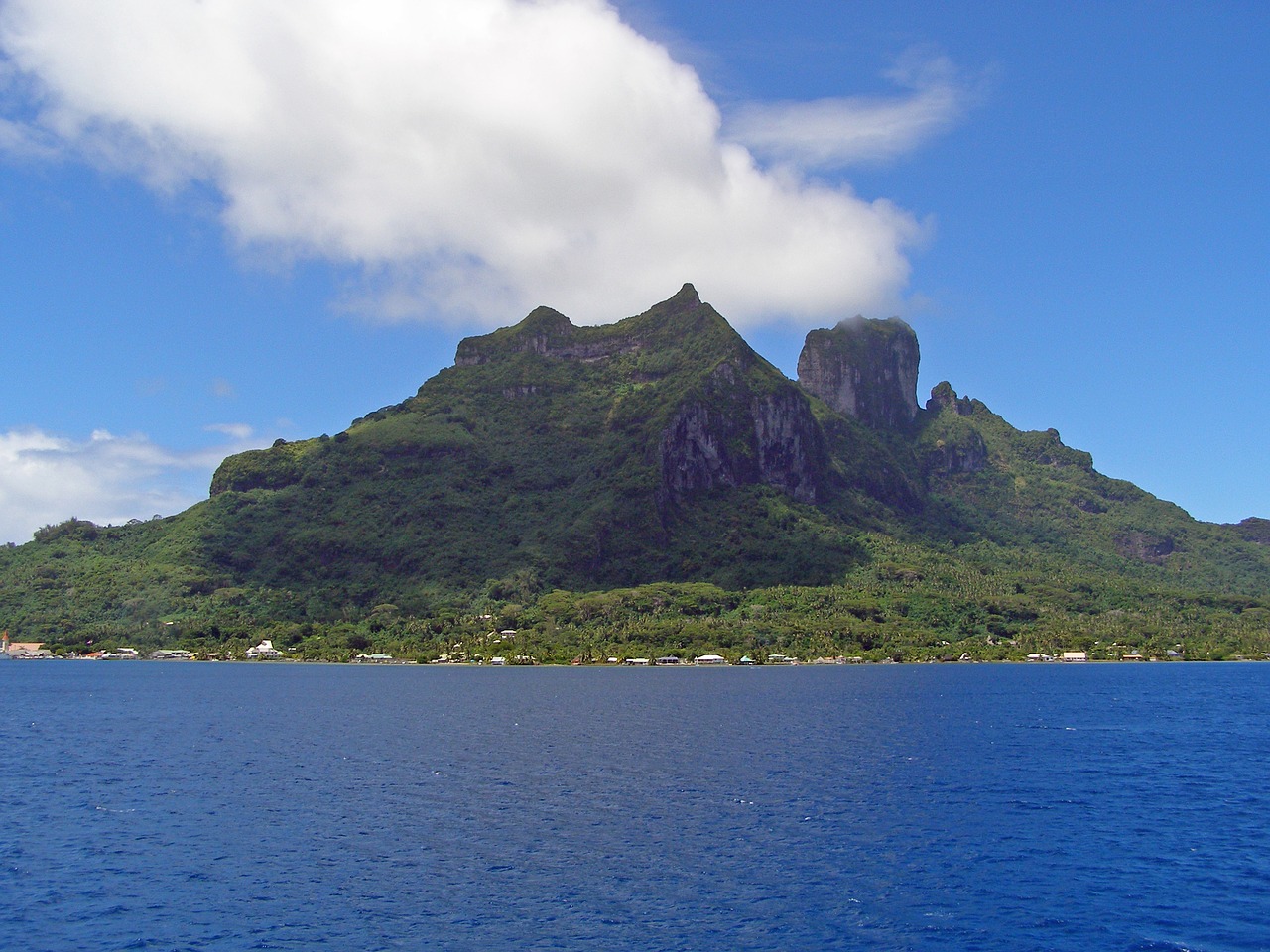 Bora Bora, Prancūzų Kalba, Polinezija, Visuomenė, Sala, Atogrąžų, Lagūnas, Rojus, Bungalow, Kranto