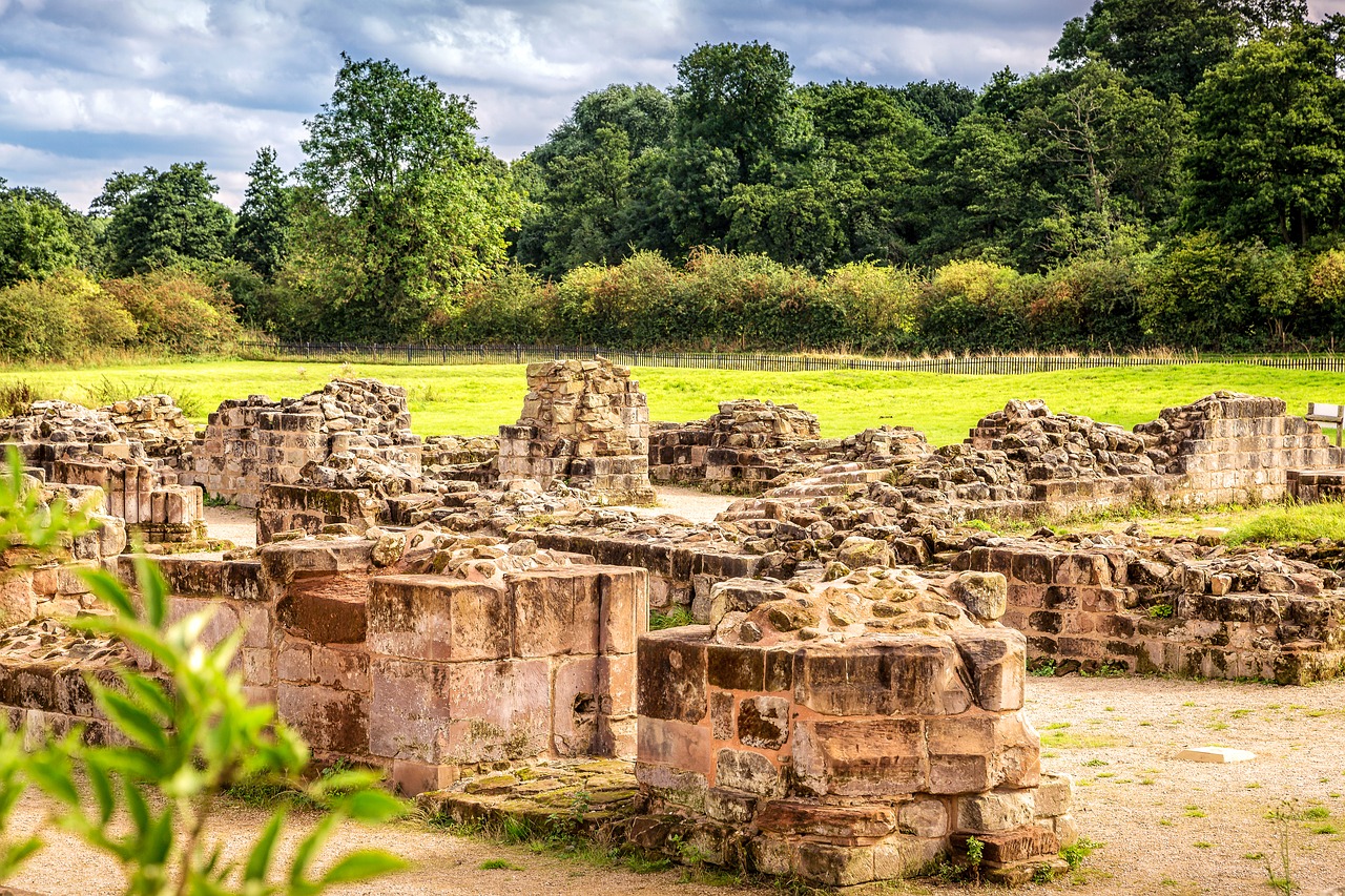 Bordesley Abatija, Griuvėsiai, Senovės, Midlands, Redditch, Worcestershire, Architektūra, Archeologija, Senas, Sugadintas